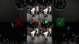 deadlift mistakes❌❗#fitness #gym #workout #short #shorts #deadlift