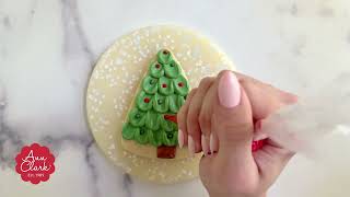 How to Decorate a Christmas Tree Cookie-Beginner-Friendly Tutorial!