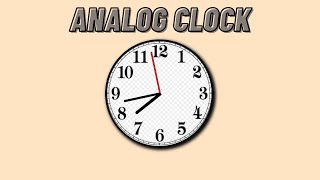How to Create Simple Analog Clock using JavaScript 2021 | JavaScript Tutorials | Tutorials Dev