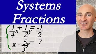 Systems of Linear Equations (Fractions & Decimals)