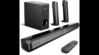 ULTIMEA 4.1 Channel Sound Bar Review – Pros \u0026 Cons