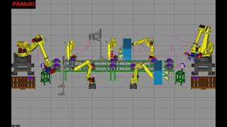 Robot 3d Scan Deburring Automation Simulation