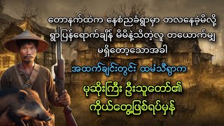 နေ့စံညခံရွာကြီး ရောက်သွားတဲ့ မုဆိုးကြီးရဲ့ သံဝေဂ (ဖြစ်ရပ်မှန်)