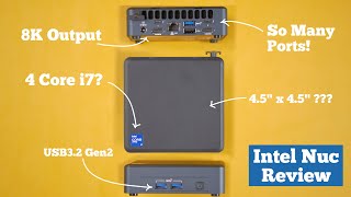 Intel Nuc 2021 Review | 1 Litre PC?? NUC11TNKv7