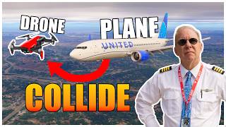 United Airlines Boeing 737 DEMOLISHES Drone | Captain Steeeve Reacts