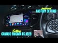 Password Factory Setting dan Cara Setting Canbus Headunit Enigma EG 1078 di Honda CRV 2012-2014