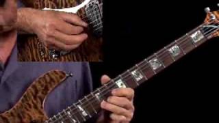 Guitar Lesson - Brad Carlton - Vertical Soloing - I IV I V IV in G over G Pedal
