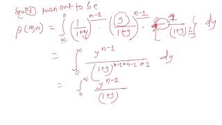 Special functions: Another form of beta function. Lecture 3