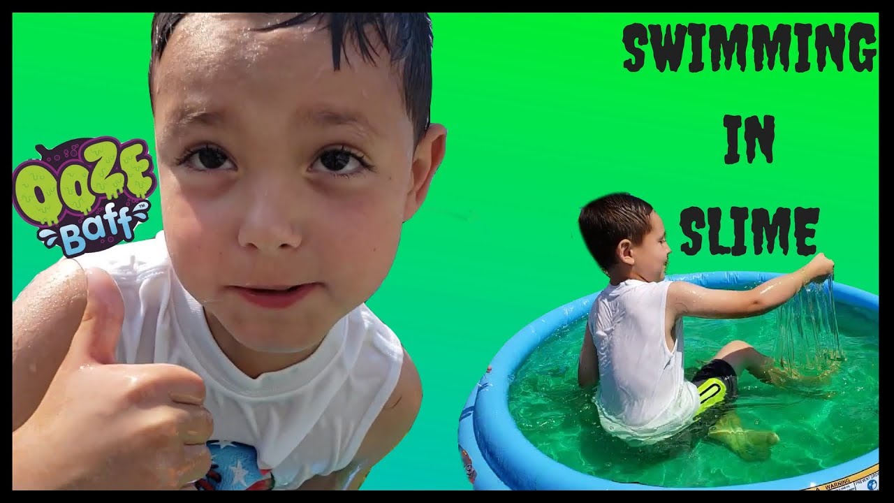 Swimming In Slime Youtube