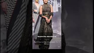 Rashmika Mandana To Sara Ali Khan Most Stunning Show Stopper At Fasion Week #shorts #fashion #viral