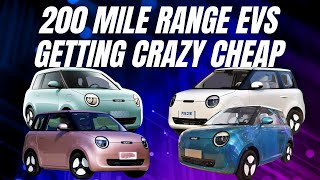 EVs in China are getting insanely cheap - 200 mile range Changan Lumin now $7500