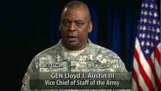 Former Vice Chief of Staff of the Army on Transition (2013)