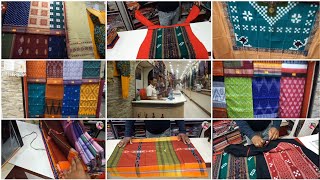 Exploring Sambalpur street market | Gole Bazar | New design Sambalpuri saree, kurtis \u0026 fabric  price