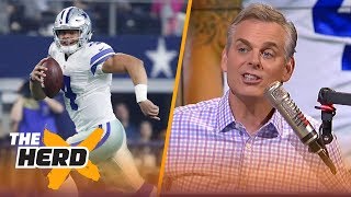 Colin on Landon Collins making comments about Dak, Gruden vs Shanahan | NFL | THE HERD
