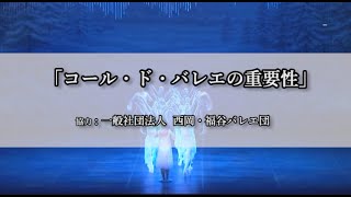 コール・ド・バレエの重要性　（協力：一般社団法人　西岡・福谷バレエ団）