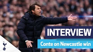 "I enjoyed seeing my team play this way." | Conte assesses dominant win over Newcastle