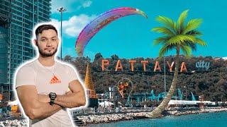 First day at Pattaya City Thailand - ថ្ងៃទីមួយនៅផាត់តាយ៉ាប្រទេសថៃ #Travel with Ken