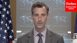 U.S. State Department spokesperson Ned Price provides daily press briefing