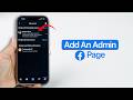 How to Add Admin on Facebook Page?
