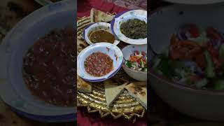 Desi lunch,🤤#yt#ytyoutuber #shorts #viralvideo #teradional dodi roti#