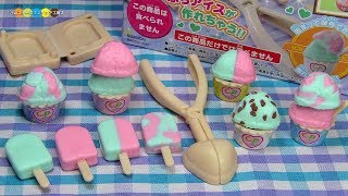 Cooking Puchi Food Ice Cream Set　バンダイ　クッキンぷっちん　アイスセット