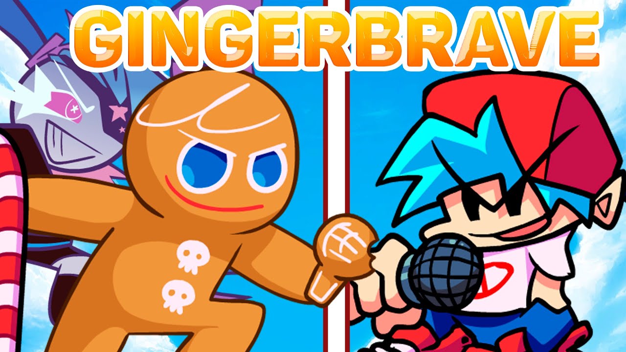 Friday Night Funkin' - VS Gingerbrave | FULL Mod (FNF Mod Hard/FNF ...