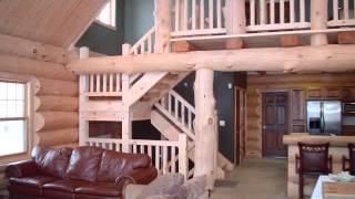 Custom Handcrafted Log Home Gallery, Legendary Logcrafters.wmv