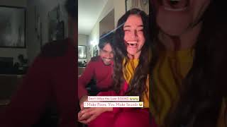 Laughter Challenge | I make Faces You make Sounds | Ukasha Gul \u0026 Brother | Mini Vlog