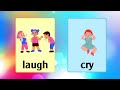 kids songs baby learning videos learn verbs actions toddler learning videos super renell kids