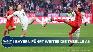 BUNDESLIGA 18. Spieltag: FC Bayern bezwingt den VfL Wolfsburg - Leipzig verspielt 3:0 gegen Bochum