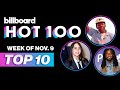 Billboard Hot 100 Top 10 Countdown For November 9, 2024 | Billboard News