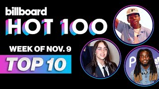 Billboard Hot 100 Top 10 Countdown For November 9, 2024 | Billboard News