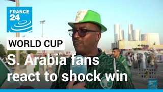 'Dream come true': Saudi fans react to win over Argentina • FRANCE 24 English