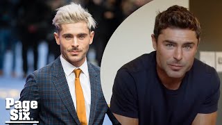 Zac Efron finally addresses what caused his 2021 face transformation | Page Six Celebrity News