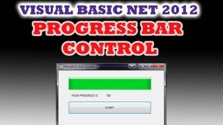VB.NET Tutorial - Progress Bar (Visual Basic 2008/2012)