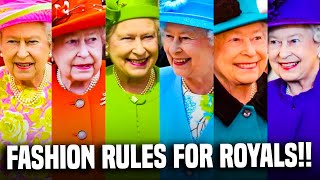 30 Fashion Rules The Royal Family Must Follow You May not Know