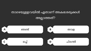 മൃഗങ്ങൾ ക്വിസ് - ഭാഗം 1/4 | Animals Quiz | 15 Questions | Malayalam GK Quiz