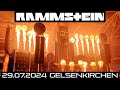 Rammstein 29.07.2024 Gelsenkirchen | Veltins Arena