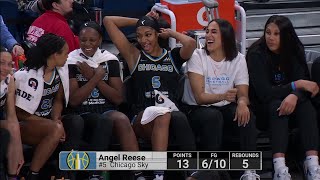 🔥 Angel Reese Highlights In WNBA HOME Debut | Chicago Sky vs New York Liberty #W