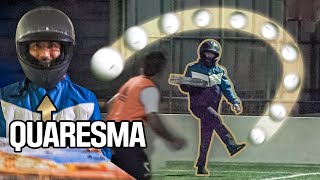 QUARESMA DISGUISED AS PIZZA DELIVERY MAN PLAYS FOOTBALL (EPIC PRANK)