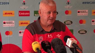 Warren Gatland on the issues with a 4-day turnaround for Uruguay match