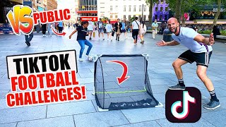 Testing VIRAL Football Trends - In PUBLIC!!