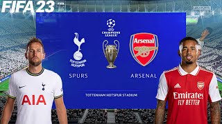 FIFA 23 | Tottenham Hotspur vs Arsenal - Champions League UCL - PS5 Gameplay