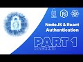 Fullstack Auth: Node.js & React (Part 1/4) | Build a Secure Login & Register API