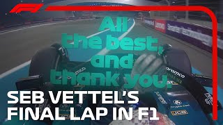 Sebastian Vettel's Final Lap In F1 | 2022 Abu Dhabi Grand Prix