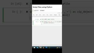 How to Unzip Files using Python | Python tutorials for Beginners