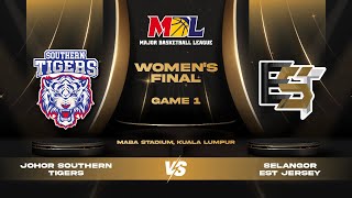 [ENG] MBL Women's Finals Game 1 |  Johor Southern Tigers vs Selangor EST Jersey