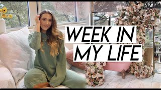 WEEK IN MY LIFE | video shoot, taxes and investing, being transparent, productive week!