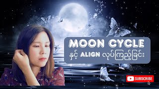 Moon Cycle နှင့် လစဥ် Align လုပ်ကြည့်ခြင်း