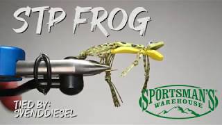 STP Frog Fly Pattern tied by Svenddiesel